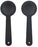Good-Lite Eye Occluder 6-3/4 Inch Single Ended Paddle Style Single Pinhole Black - 120301