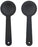 Good-Lite - Eye Occluder 6-3/4 Inch Short Handle Style Single Pinhole Black - 120301