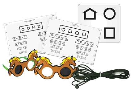 Good-Lite Good-Lite Preschool Vision Screening Kit 3 Meter - 100600