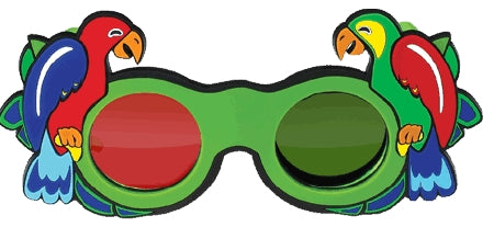 Good-Lite Anaglyph Glasses Parrot Children's Vision Tests - 461400