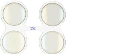 Good-Lite Hyperopia Screening Flipper 1.5 Lens Type, Plastic, White - 127150