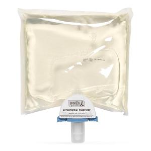 Georgia Pacific Pacific Garden Antimicrobial Soap Foaming 1,200 mL Dispenser Refill Bag Unscented - 43820