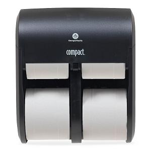 Georgia Pacific DISPENSER, TISSUE COMPACT QUADBLK D/S - 56744A