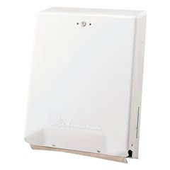 Georgia-Pacific - Paper Towel Dispenser White Metal Manual 600 Count Wall Mount - 56601