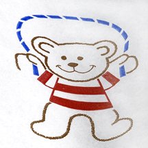 Graham Medical Products Procedure Towel 13-1/2 W X 18 L Inch Teddy Bear NonSterile - 70196N
