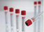 Greiner Bio-One Vacuette Z Serum Clot Activator Venous Blood Collection Tube Serum Tube Clot Activator Additive 16 X 100 mm 9 mL Red / Black Ring Pull Cap Polyethylene Terephthalate (PET) Tube - 455092