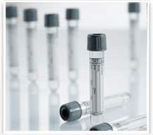 Vacuette - VACUETTE Venous Blood Collection Tube Glucose Determination Sodium Fluoride / Potassium Oxalate Additive 13 X 75 mm 4 mL Gray / Black Ring Pull Cap Polyethylene Terephthalate (PET) Tube - 454297