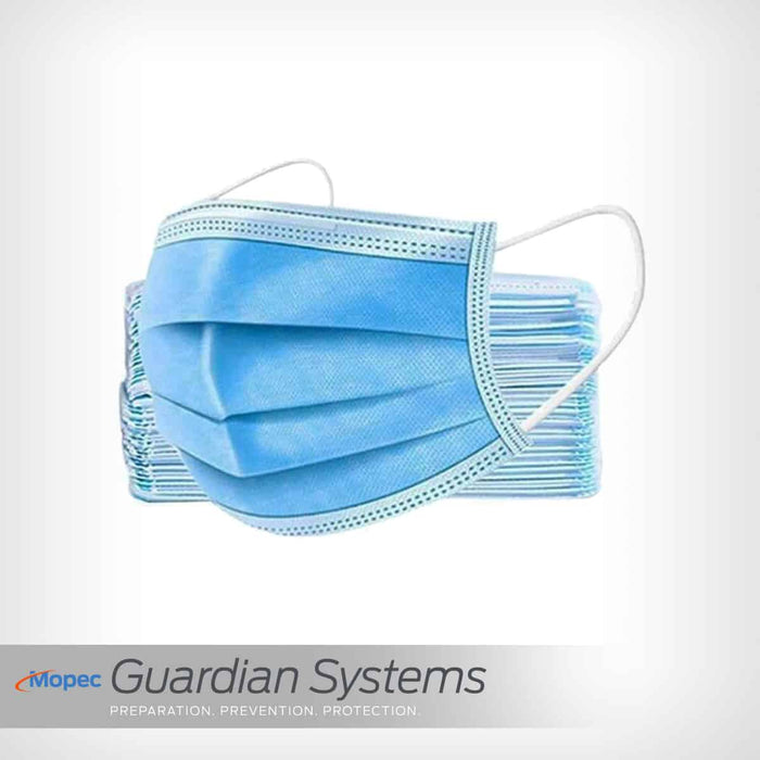 Mopec Face Mask – 3 Ply (50 per box)