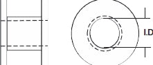 Olympus America Inc Ear Ventilation Tube Sheehy Collar Button 1.27 mm - 70145971