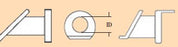 Olympus America - Ear Ventilation Tube Armstrong Grommet 1.14 mm Fluoroplastic - 140242-ENT