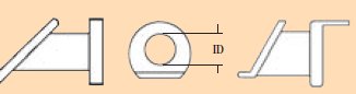 Olympus America - Ear Ventilation Tube Armstrong Grommet 1.14 mm Fluoroplastic - 140242-ENT