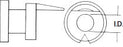 Olympus America - Ear Ventilation Tube Paparella Type 1 1.02 mm Ultrasil Blue - 70241044