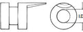 Olympus America - Ear Ventilation Tube Donaldson 1.14 mm Ultrasil Blue - 70241015