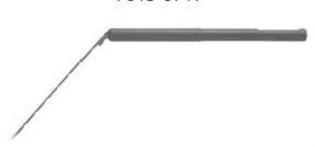 Gyrus - Juvenile Myringotomy Knife Stainless Steel / Plastic Round Handle Sterile Disposable - 70130790