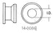 Olympus America Inc Rock Pediatric Ventilation Tube Bobbin 1.02 mm Inner Diameter - 140086