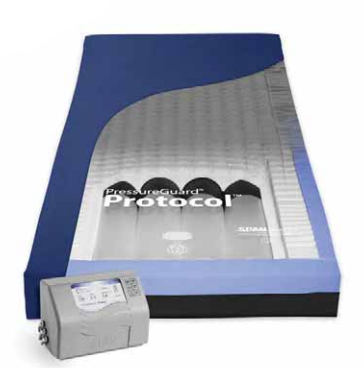 Span America PressureGuard Bed Mattress Alternating Pressure 80 X 42 X 7 Inch - 72235