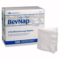 Georgia Pacific Preference BevNap Beverage Napkin White Paper - 95603
