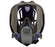 3M Ultimate FX - Reusable Respirator Industrial N95 Full Face 6 Point Adjustable Head Strap Small Gray - 5WZA0