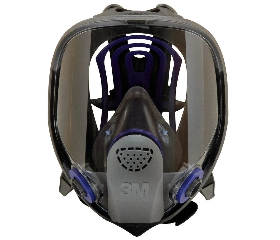 3M Ultimate FX - Reusable Respirator Industrial N95 Full Face 6 Point Adjustable Head Strap Small Gray - 5WZA0