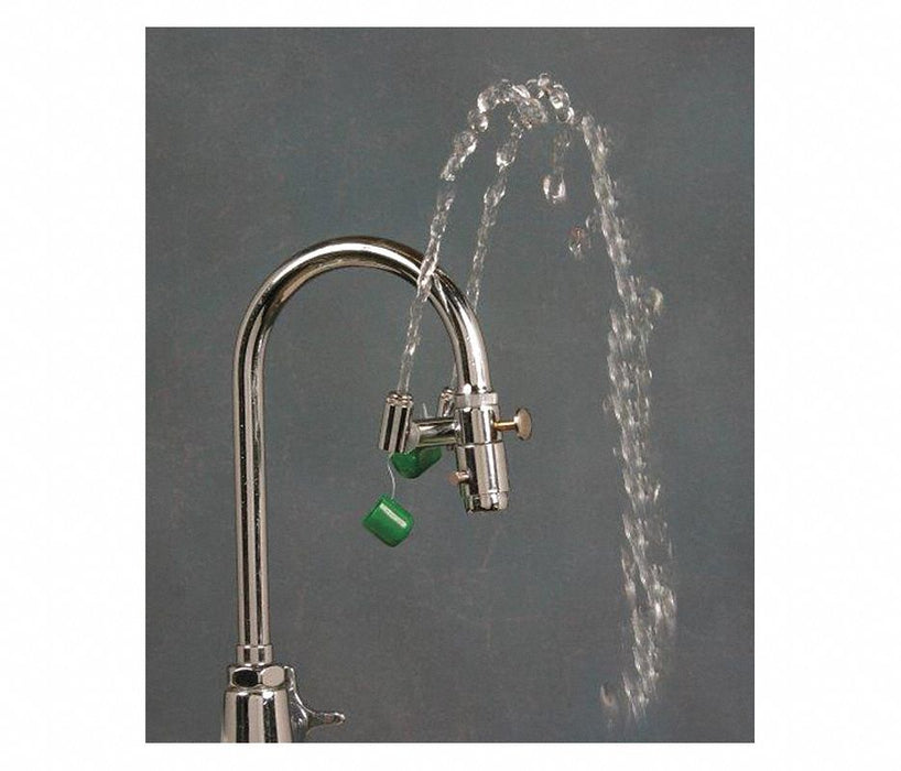 Eyewash w/Diverter, Faucet Mount