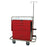 Harloff Classic Line Emergency Cart Stainless Steel 38 X 38.5 X 22 Inch 4 Drawers Red - 6301