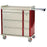 Harloff OptimAL Line Punch Card Medication Cart Aluminum 43 X 45.75 X 23.5 Inch Mauve - AL600PC