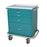 Harloff Classic Line Treatment Cart Steel 32 X 35.5 X 22 Inch 4 Drawers Navy Blue - 6350