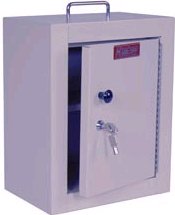Harloff Medicine Cabinet Wall Mount 20 Gauge Painted Steel 1 Adjustable Shelf Tubular lock - 2721