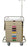 Harloff Classic Line Emergency Cart Steel 38 X 44.5 X 22 Inch 9 Drawers - 6401