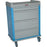 Harloff Standard Line Punch Card Medication Cart Steel, Aluminum 36 W X 45.75 H X 23.5 D Inch 4 Drawers - SL550PC