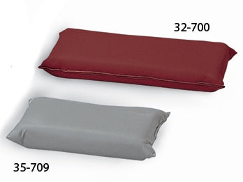 Hausmann Industries Table Pillow Firm 14 X 22 X 3 Inch Claret Reusable - 32-728