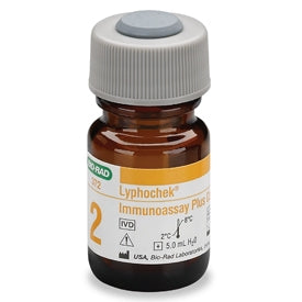 Bio-Rad Laboratories Lyphochek Immunoassay Plus Immunoassay Control Multiple Analytes Level 2 12 X 5 mL - 372