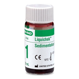 Bio-Rad Laboratories Liquichek Hematology Control Sedimentation Rate Level 1 9 mL - 514