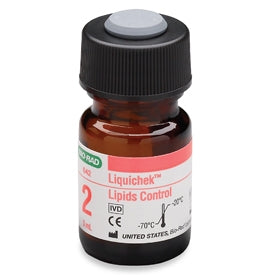 Bio-Rad Laboratories Liquichek Assayed Control Lipids, C-Reactive Protein Level 2 6 X 3 mL - 642