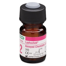 Bio-Rad Laboratories Lyphochek Assayed Control Multiple Analytes Level 2 12 X 5 mL - C-315-5