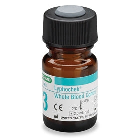 Bio-Rad Laboratories Lyphochek Whole Blood Control Red Cell Folate / Lead Tests Level 3 6 X 2 mL - 563
