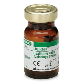 Bio-Rad Laboratories Liquichek Urine Chemistry Control Urine Toxicology Assays Positive Level 6 X 3 mL - 455