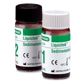 Bio-Rad Laboratories Liquichek Hematology Control Sedimentation Rate 2 Levels 9 mL - 514X
