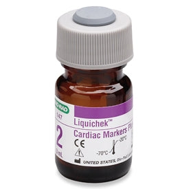 Bio-Rad Laboratories Liquichek Control Cardiac Marker, LT Level 2 6 X 3 mL - 147