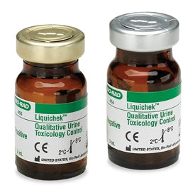 Bio-Rad Laboratories Liquichek Assayed Control Qualitative Urine Toxicology Level 2 2 X 3 mL - 454X