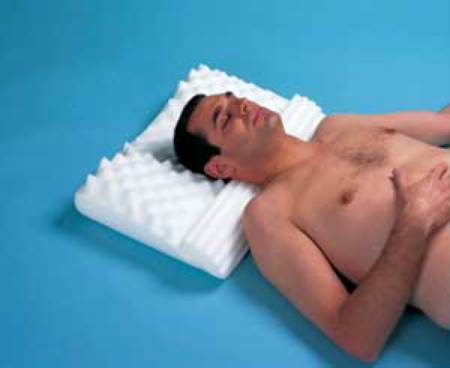 Hermell Products Softeze CPAP Neck and Back Support Pillow - NC3910