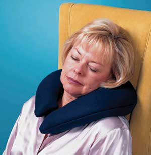 Alex Ortho - Crescent Positioner Pillow Buckwheat Filled Freestanding - MJ1635