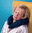 Alex Ortho - Crescent Positioner Pillow Buckwheat Filled Freestanding - MJ1635