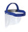 Double Strap Wide Face Shield