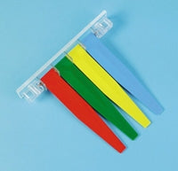 Health Care Logistics Exam Room Signal Flag Wall Mount 4-Flag 7-1/4 Inch - 11954