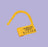 Health Care Logistics Health Care Logistics Heavy-Duty Padlock Seal Numbered Red Acetal Resin, Delrin 1 X 1-1/2 Inch - 7635-10