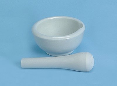 HCL - Mortar and Pestle Hand Operated White - 3398