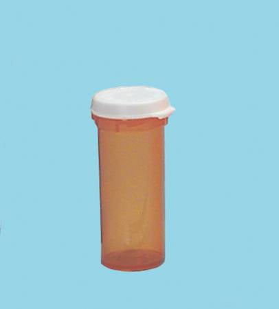 Health Care Logistics Friendly & Safe Prescription Vial 8.5 DRAM Amber - 572536