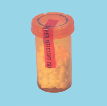 Friendly & Safe - Prescription Vial 16 DRAM Clear Amber - 572733