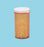 Friendly & Safe - Prescription Vial 20 DRAM Clear Amber - 572838